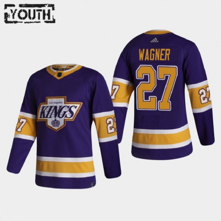 Los Angeles Kings tröja Austin Wagner 27 2020-21 Reverse Retro Authentic - NHL Tröjor Barn
